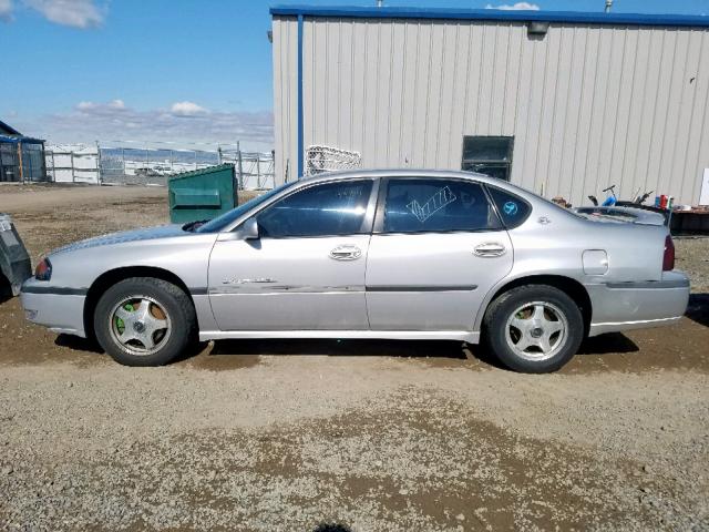 2G1WH55K6Y9107719 - 2000 CHEVROLET IMPALA LS SILVER photo 9