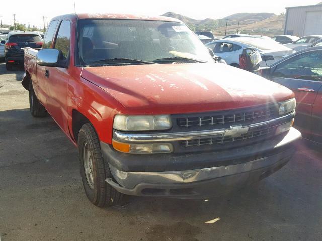 2GCEC19V011268649 - 2001 CHEVROLET SILVERADO RED photo 1