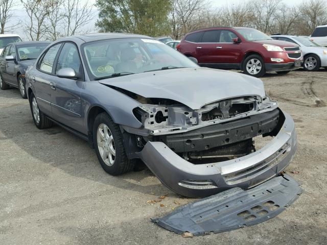 1FAFP56U96A165146 - 2006 FORD TAURUS SEL GRAY photo 1