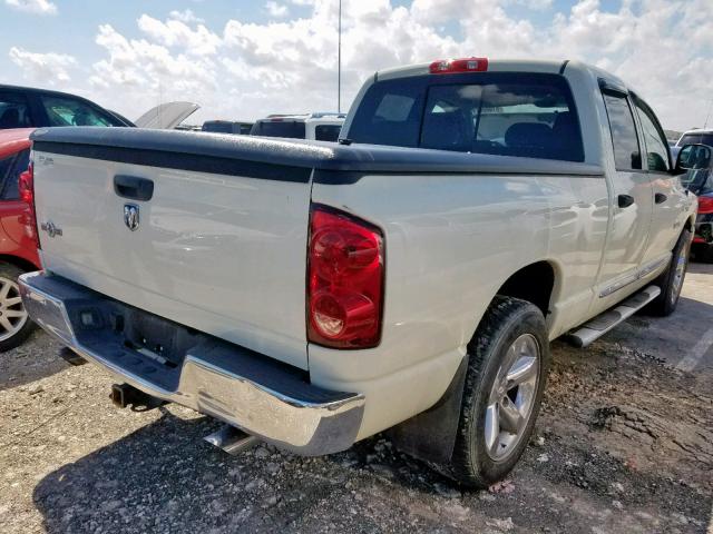 1D7HA18288J163650 - 2008 DODGE RAM 1500 S CREAM photo 4