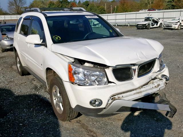 2CKDL43F086067502 - 2008 PONTIAC TORRENT WHITE photo 1