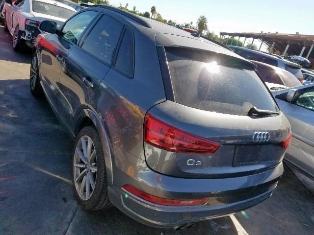 WA1HCCFS8JR000727 - 2018 AUDI Q3 PREMIUM GRAY photo 3