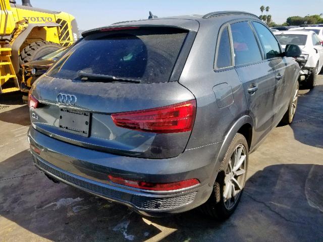 WA1HCCFS8JR000727 - 2018 AUDI Q3 PREMIUM GRAY photo 4