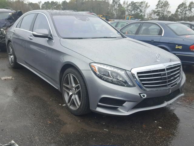 WDDUG8CB8EA015460 - 2014 MERCEDES-BENZ S 550 GRAY photo 1