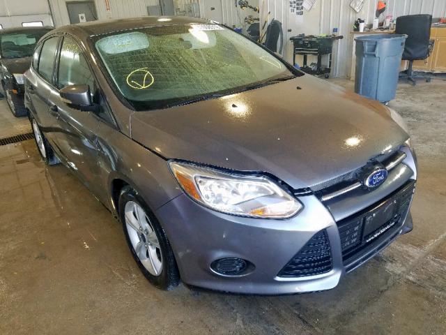 1FADP3K29EL431350 - 2014 FORD FOCUS SE GRAY photo 1