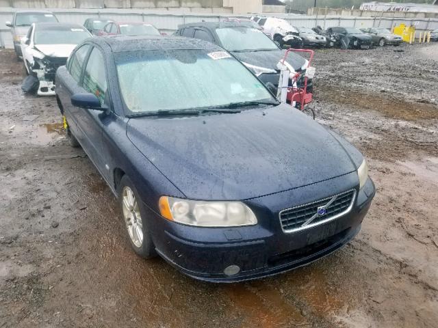 YV1RH592362524476 - 2006 VOLVO S60 2.5T BLUE photo 1