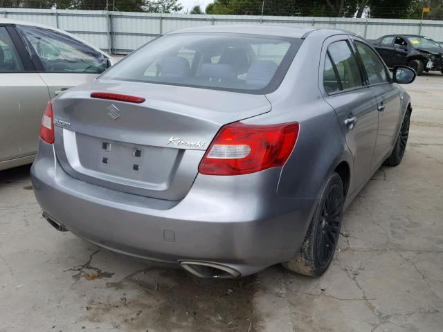 JS2RE9A31C6101075 - 2012 SUZUKI KIZASHI SE SILVER photo 4