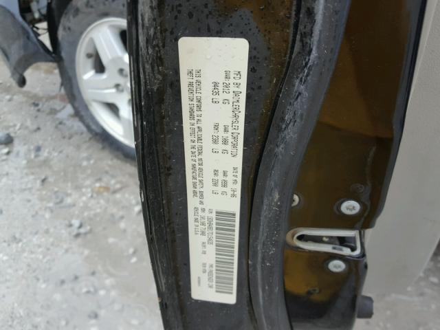 1B3HB48B57D365465 - 2007 DODGE CALIBER SX BLACK photo 10