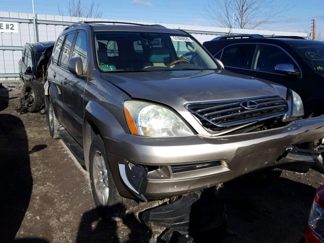 JTJBT20X230011432 - 2003 LEXUS GX 470 GOLD photo 1