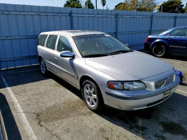 YV1SW58D521194320 - 2002 VOLVO V70 2.4T GRAY photo 1