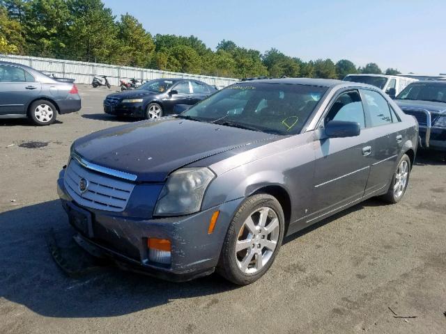 1G6DP577170122750 - 2007 CADILLAC CTS HI FEA GRAY photo 2