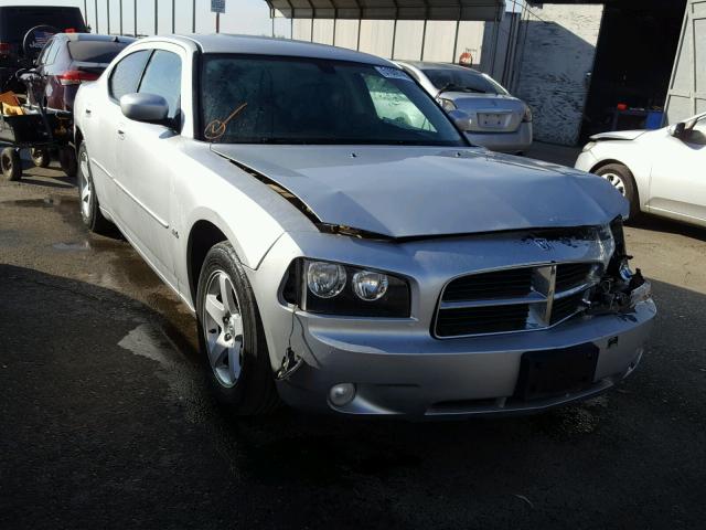 2B3CA3CV6AH163754 - 2010 DODGE CHARGER SX SILVER photo 1