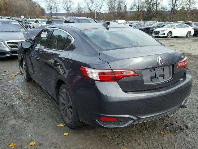 19UDE2F74GA015240 - 2016 ACURA ILX PREMIU BLACK photo 3