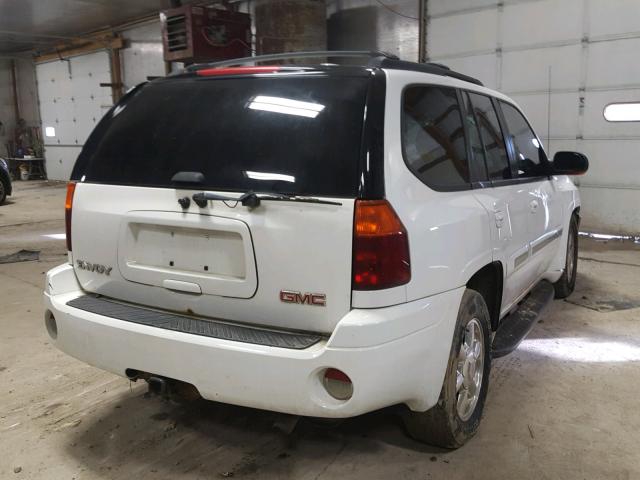 1GKDT13S732353750 - 2003 GMC ENVOY WHITE photo 4