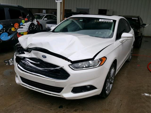 3FA6P0K98GR254895 - 2016 FORD FUSION TIT WHITE photo 2