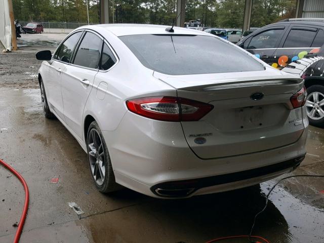 3FA6P0K98GR254895 - 2016 FORD FUSION TIT WHITE photo 3