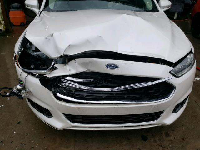 3FA6P0K98GR254895 - 2016 FORD FUSION TIT WHITE photo 9