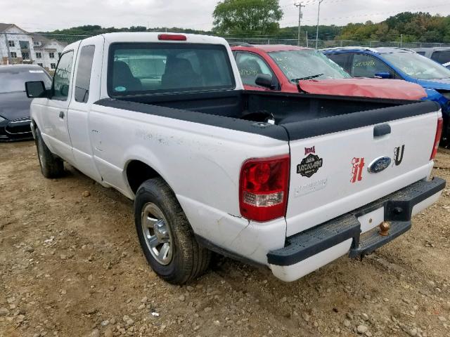 1FTYR44U77PA73302 - 2007 FORD RANGER SUP WHITE photo 3