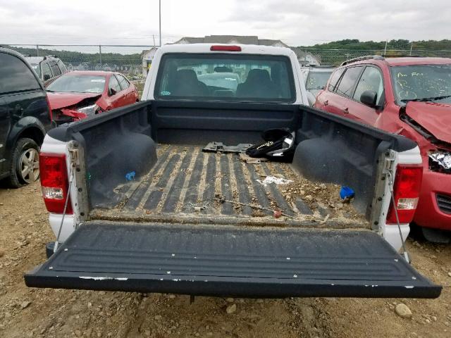 1FTYR44U77PA73302 - 2007 FORD RANGER SUP WHITE photo 6