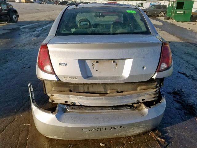 1G8AZ55F56Z155484 - 2006 SATURN ION LEVEL SILVER photo 10