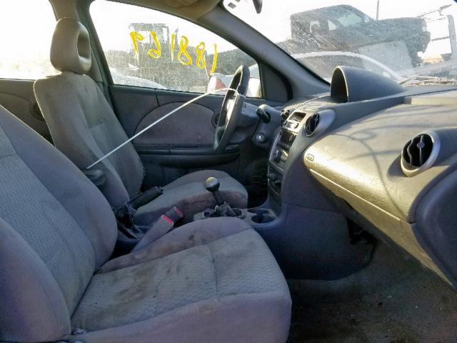 1G8AZ55F56Z155484 - 2006 SATURN ION LEVEL SILVER photo 5