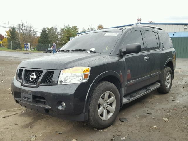 5N1AA0NCXFN621595 - 2015 NISSAN ARMADA SV BLACK photo 2