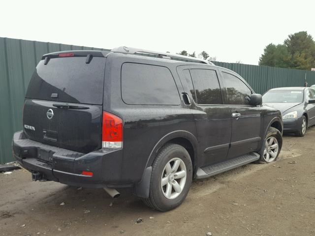 5N1AA0NCXFN621595 - 2015 NISSAN ARMADA SV BLACK photo 4