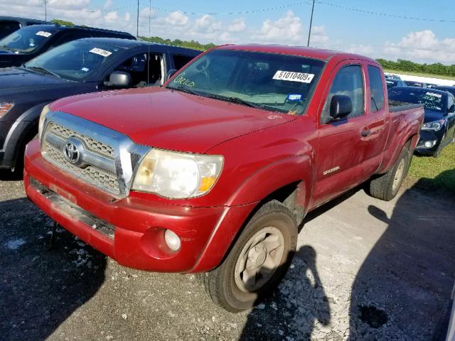 5TFTU4GN0BX008927 - 2011 TOYOTA TACOMA PRE RED photo 2