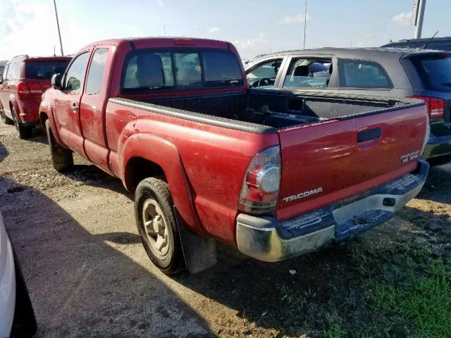 5TFTU4GN0BX008927 - 2011 TOYOTA TACOMA PRE RED photo 3