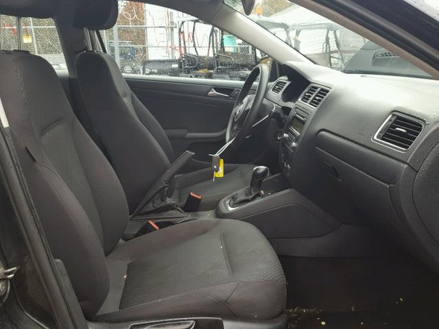 3VW2K7AJ7BM075195 - 2011 VOLKSWAGEN JETTA BASE 黑色 照片 5