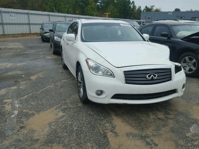 JN1BY1AP4DM510727 - 2013 INFINITI M37 WHITE photo 1