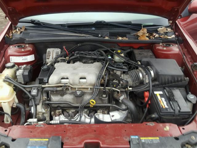 1G1NE52J43M688682 - 2003 CHEVROLET MALIBU LS RED photo 7
