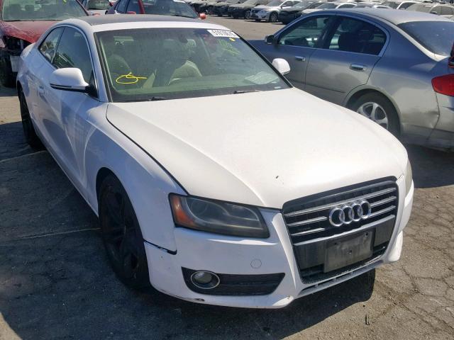 WAUDK78T58A036255 - 2008 AUDI A5 QUATTRO WHITE photo 1