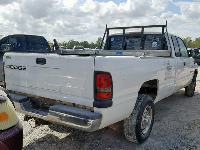 3B7KC23Z11G766449 - 2001 DODGE RAM 2500 WHITE photo 4