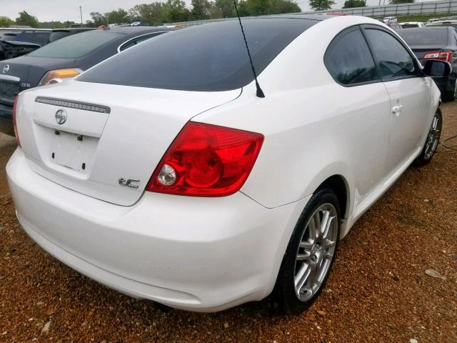 JTKDE167770188385 - 2007 TOYOTA SCION TC თეთრი ფოტო 4