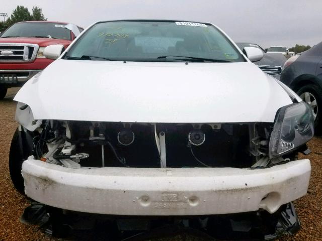 JTKDE167770188385 - 2007 TOYOTA SCION TC თეთრი ფოტო 9