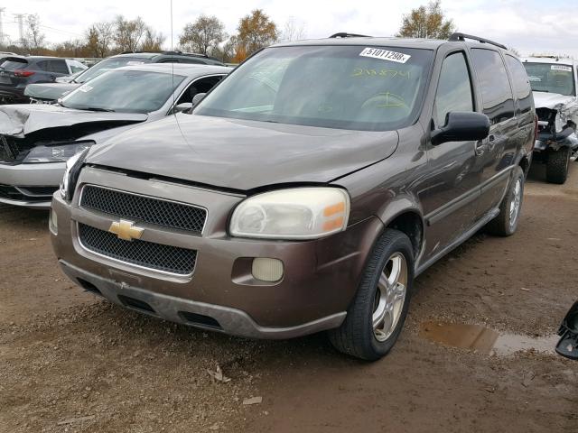 1GNDV23L55D268909 - 2005 CHEVROLET UPLANDER L BROWN photo 2