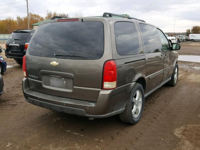 1GNDV23L55D268909 - 2005 CHEVROLET UPLANDER L BROWN photo 4