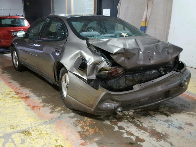 1G2WK52J12F137377 - 2002 PONTIAC GRAND PRIX 银色 照片 3