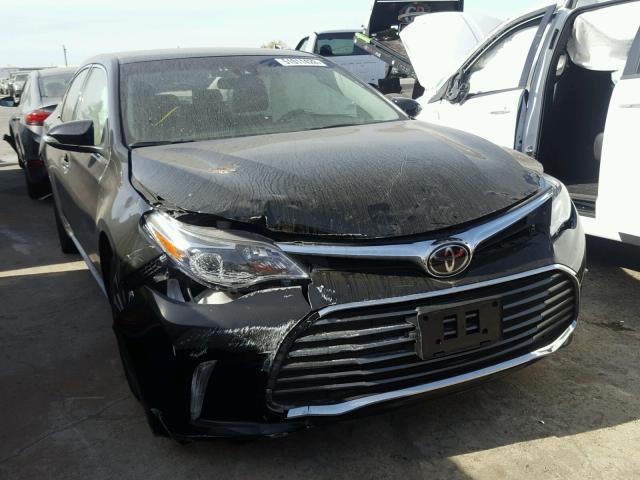4T1BK1EB4JU282393 - 2018 TOYOTA AVALON XLE BLACK photo 1