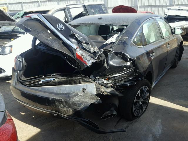 4T1BK1EB4JU282393 - 2018 TOYOTA AVALON XLE BLACK photo 4