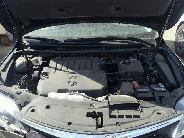 4T1BK1EB4JU282393 - 2018 TOYOTA AVALON XLE BLACK photo 7