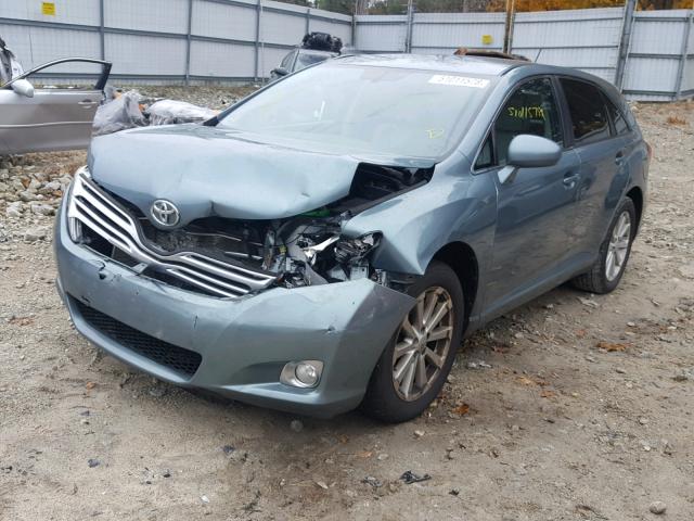 4T3BE11A89U008864 - 2009 TOYOTA VENZA BASE TURQUOISE photo 2