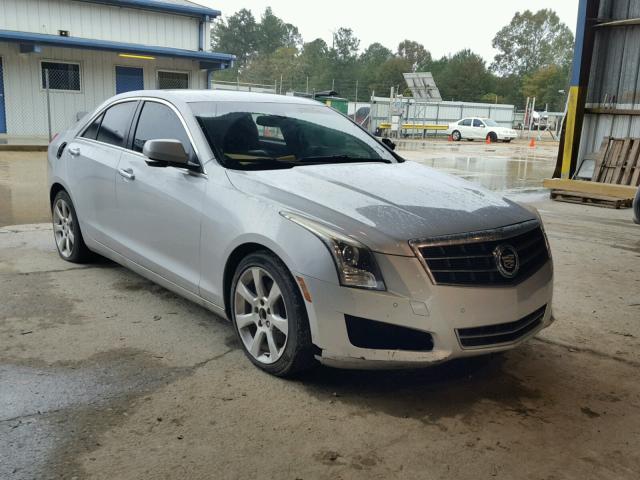 1G6AB5RA0D0162016 - 2013 CADILLAC ATS LUXURY SILVER photo 1