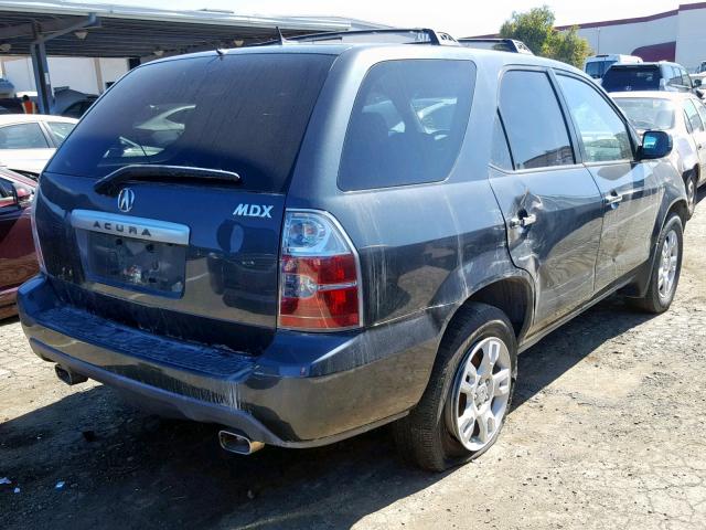 2HNYD18985H502252 - 2005 ACURA MDX TOURIN BLUE photo 4