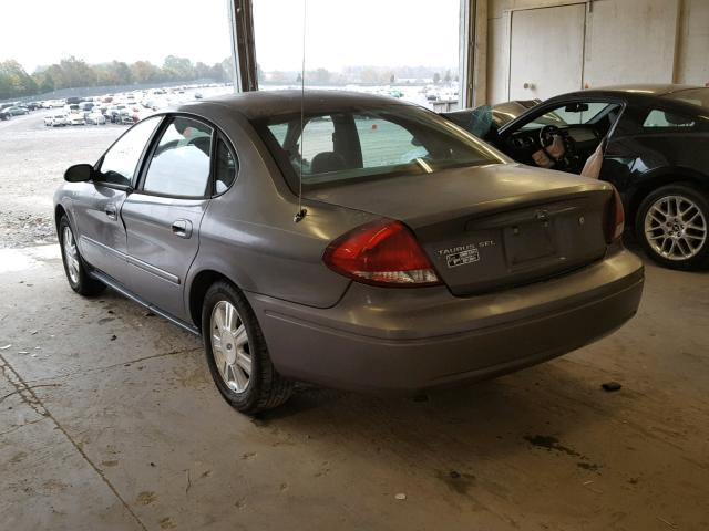 1FAFP56S14A160048 - 2004 FORD TAURUS SEL GRAY photo 3