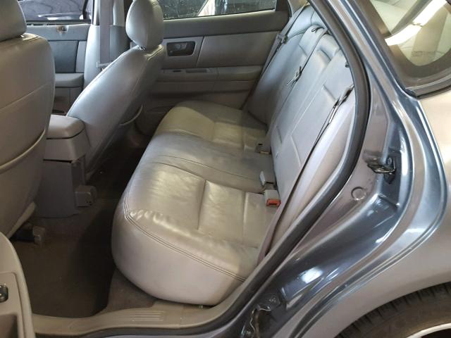 1FAFP56S14A160048 - 2004 FORD TAURUS SEL GRAY photo 6