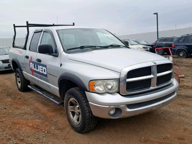 1D7HU18N83S220921 - 2003 DODGE RAM 1500 S GRAY photo 1