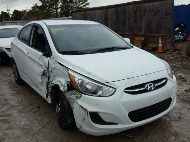 KMHCT4AE9FU921944 - 2015 HYUNDAI ACCENT GLS WHITE photo 1