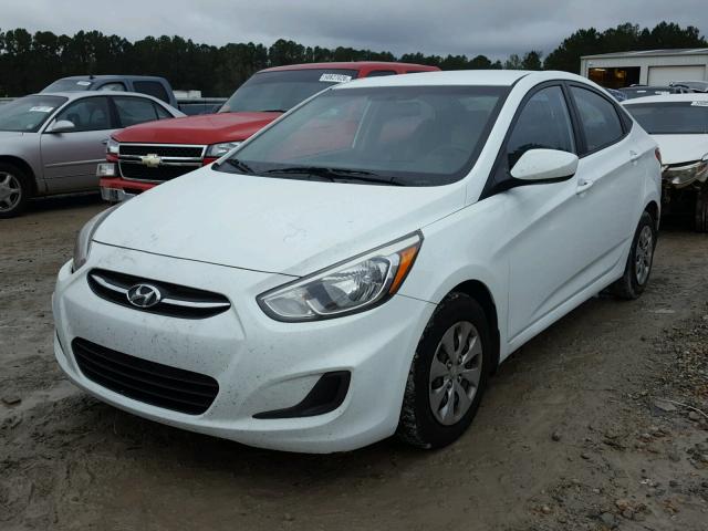 KMHCT4AE9FU921944 - 2015 HYUNDAI ACCENT GLS WHITE photo 2